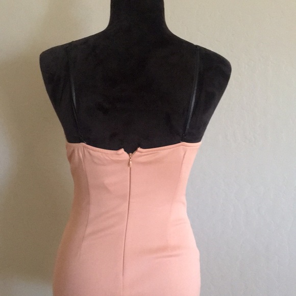 Peachy coral mini dress - Picture 4 of 6